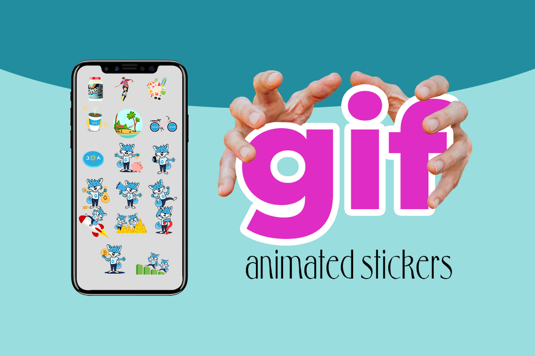 I will create animated gif, emoji, logo animation and sticker for instagram  story by asparstudio