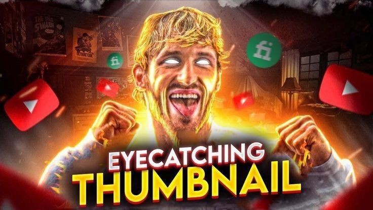 Je vais concevoir une miniature YouTube