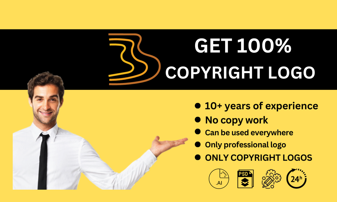 How to get a outlet business logo copyright