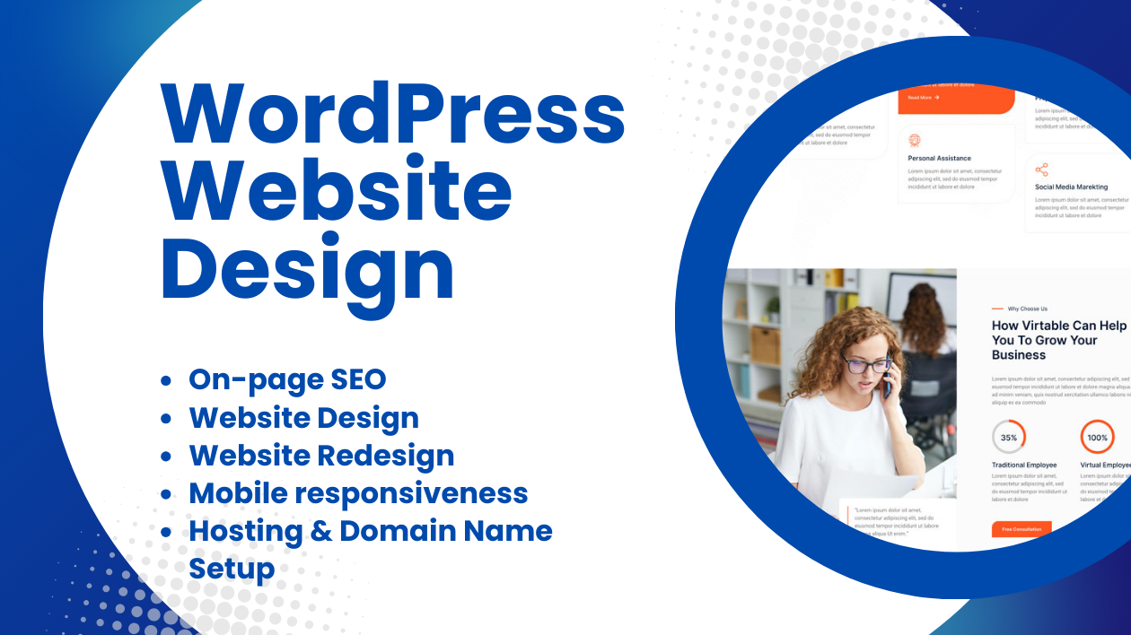 I will design/redesign responsive WordPress website
