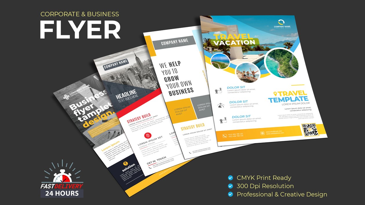 I will crafting Unique Visions for Your Flyers and Brochures!