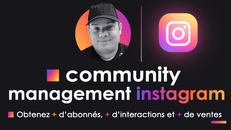 Je vais être votre community manager Instagram