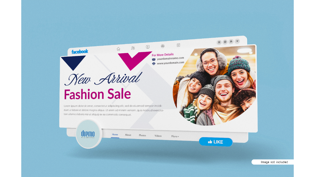 I will perform Eyecatching & Quality Social media Cover Design for you