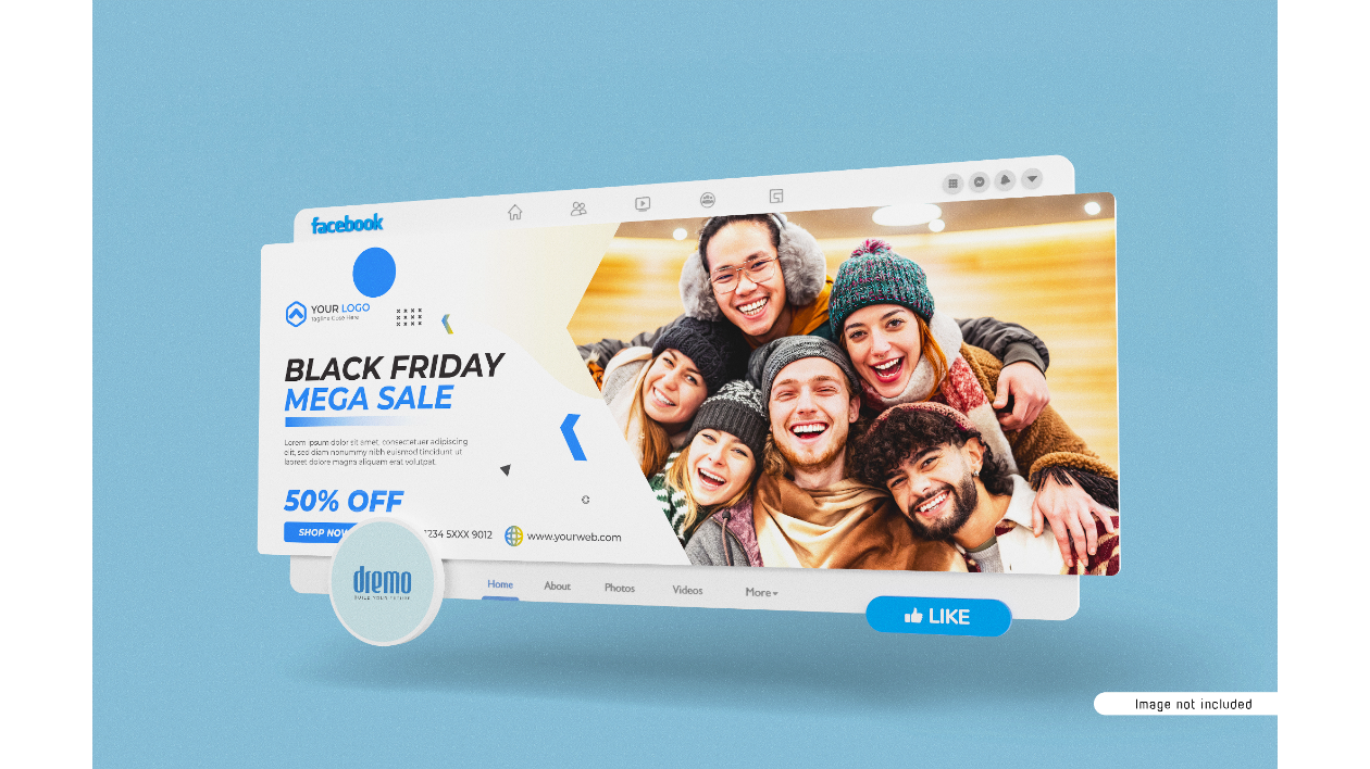 I will perform Eyecatching & Quality Social media Cover Design for you