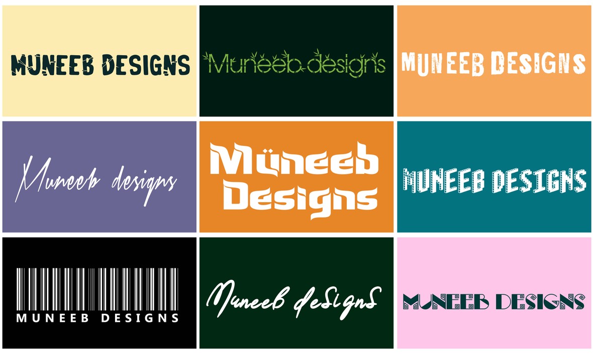 I will design custom font and typography for your projects by MuneebMalik
