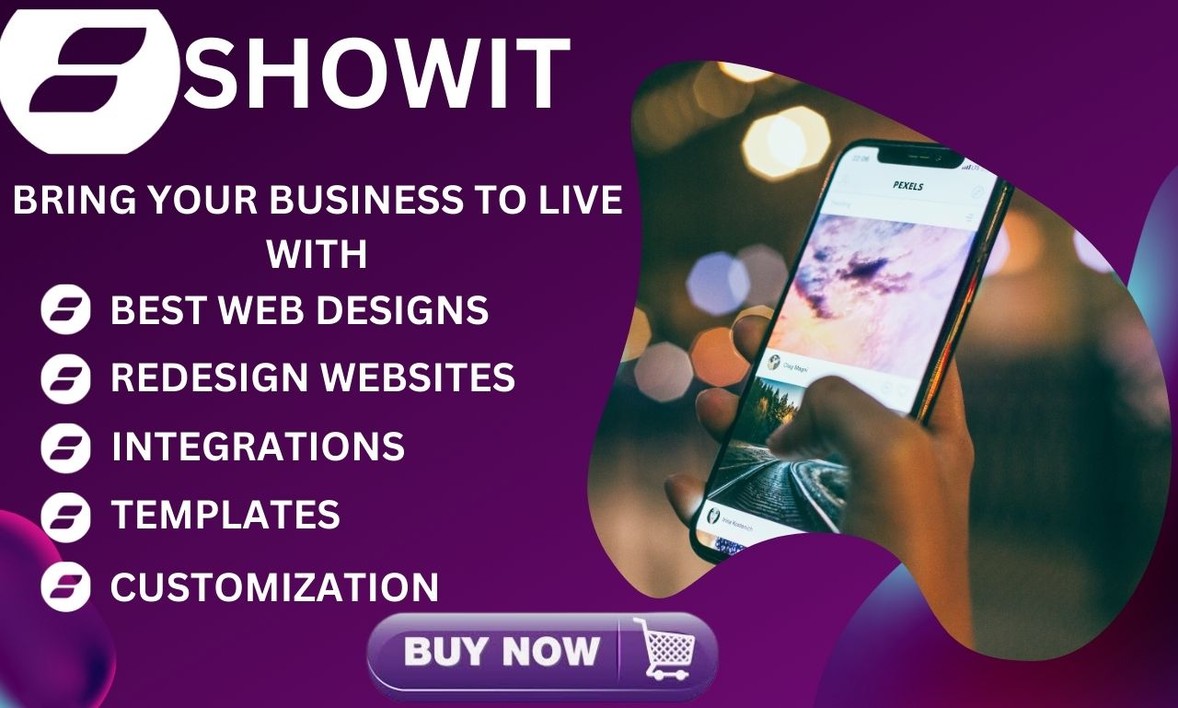 I will create the best website on showit and wix for your e commerce