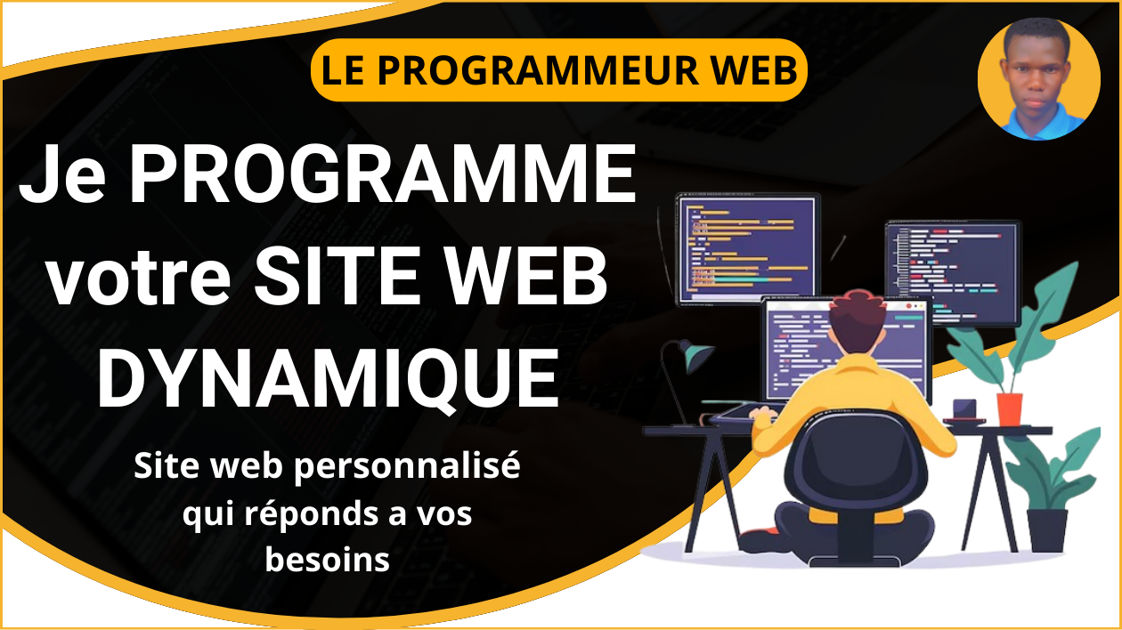 Je vais créer un site web dynamique avec base de données pour ...
