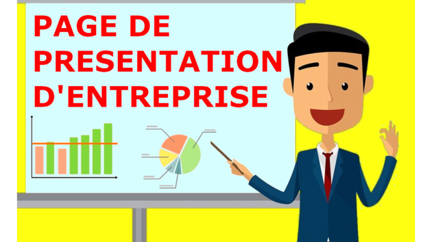 Je vais rédiger votre page de présentation Entreprise par Loys