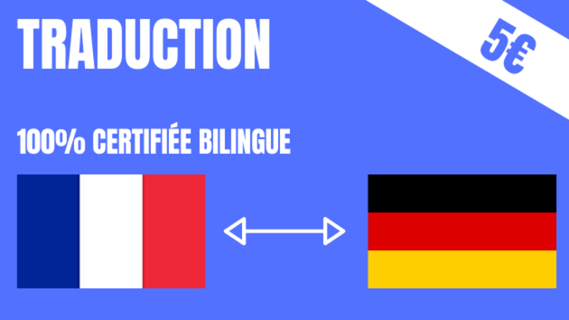 Je vais traduire 500 mots français/allemand et allemand/français