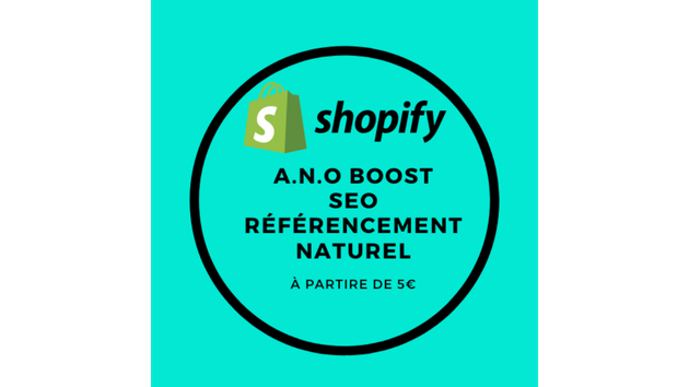 Je vais vous aider à référencer de manière naturelle pour votre boutique shopify