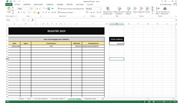Je vais proposer un outil Excel complet pour vos auto-entreprises
