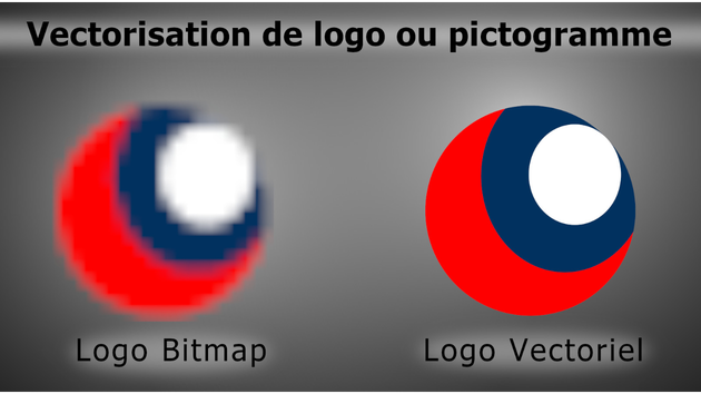 Je vais vectoriser un logo ou pictogramme