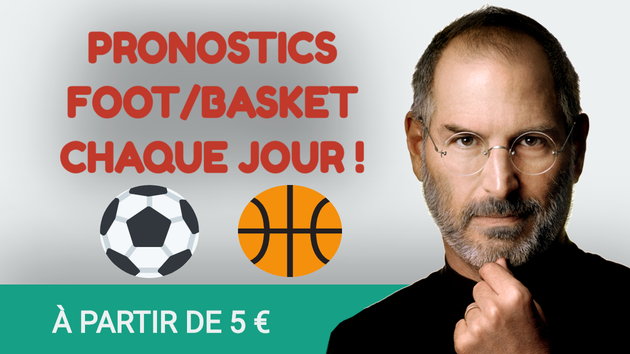 Je vais donner un paris sportif d'un match de foot ou de basket