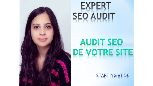 Je vais faire un audit SEO  d'un site web