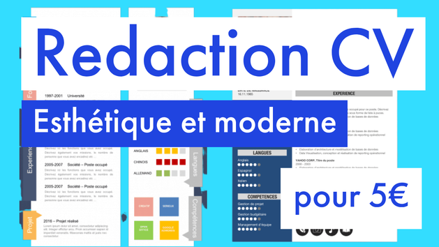 Je vais rédiger un CV pro