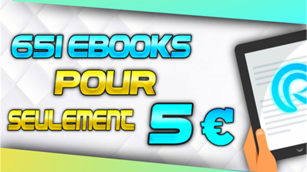 Je vais vous envoyer 651 Ebooks avec Droits de revente et en Français