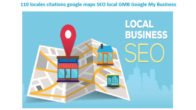 Je vais augmenter le référencement votre entreprise par 110 SEO locales citations maps GMB