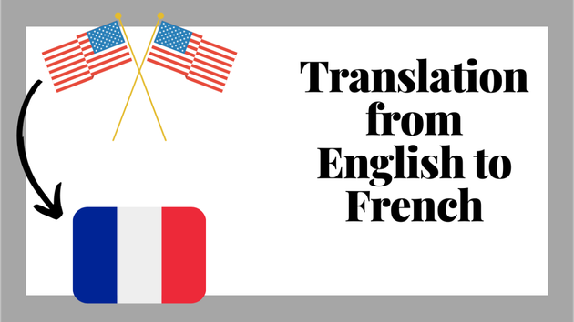 Je vais traduire vos textes de l'anglais vers le français