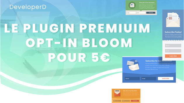 Je vais vous installer le plugin premium d'opt-in BLOOM sur votre site WordPress