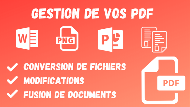 Je vais vous aider à gérer vos documents PDF