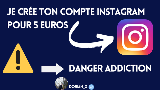Je vais créer un compte Instagram au branding addictif