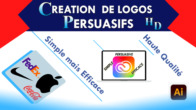 Je vais créer un logo Persuasif, simple mais efficace