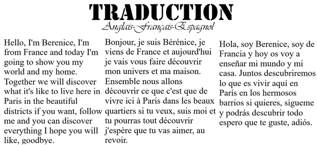 Traduction texte anglais hotsell