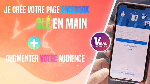 Je vais créer votre page Facebook PRO clé en main