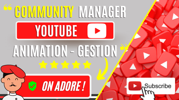 Je vais être votre community manager YouTube