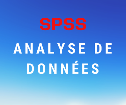 Je vais vous aider à réaliser l'analyse de données avec SPSS Statistics, Excel,