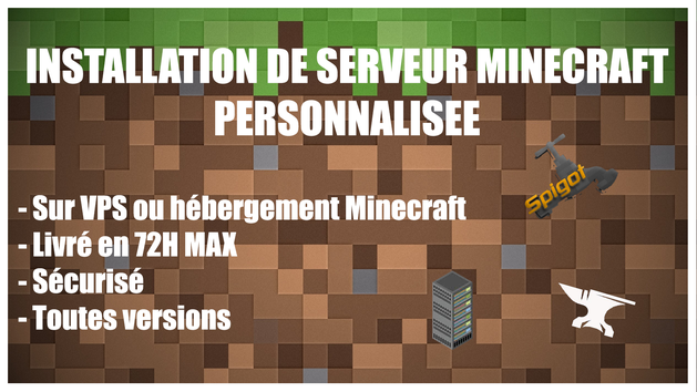 Je vais installer et configurer votre serveur Minecraft rapidement