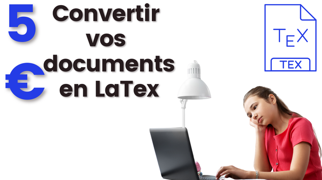 Je vais convertir vos documents en LaTex par Jamal_ESSAIDI