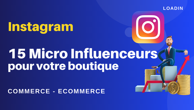Je vais trouver 15 Micro Influenceurs Instagram pour votre boutique (ecommerce, Shopify, dropshipping)