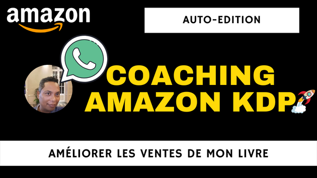 Je vais vous proposer un coaching Amazon KDP & être votre assistant autoédition