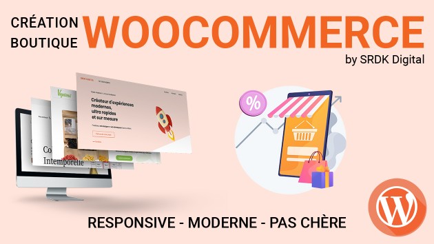 Je vais créer votre Boutique en ligne à l'aide de WooCommerce (Wordpress)