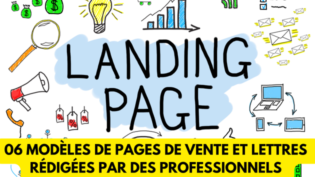 Je vais fournir 06 modèles de pages de vente et lettres de promotion rédigées par des professionnels