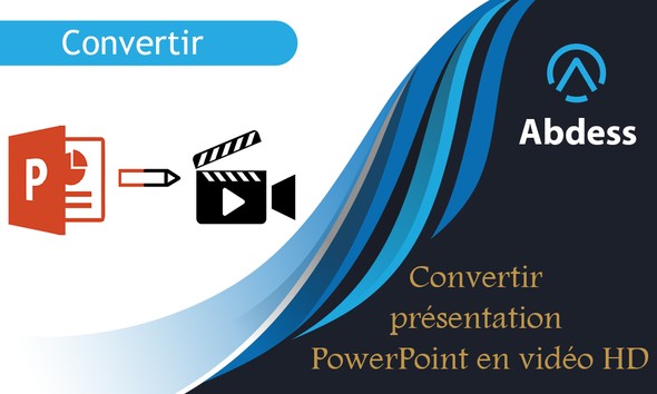 Je vais vous Convertir votre présentation PowerPoint en vidéo HD