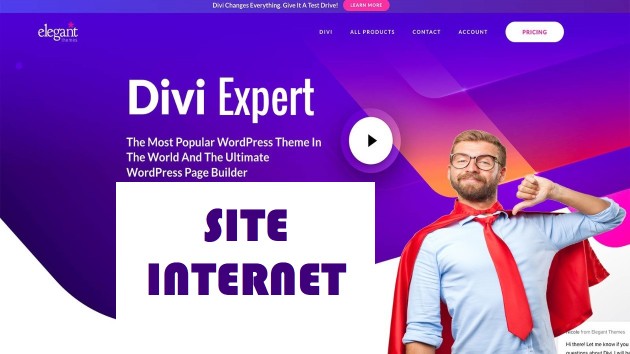 Je vais créer votre site internet Wordpress avec DIVI