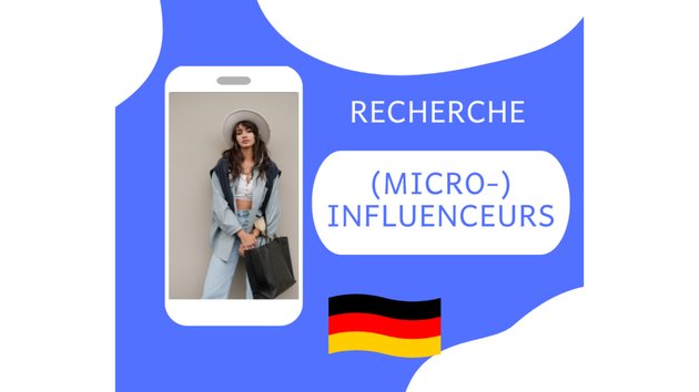 Je vais trouver 5 (micro-)influenceurs pour votre niche en Allemagne