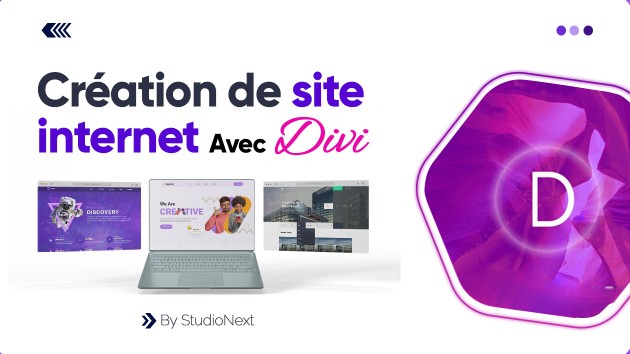 Je vais créer votre site web vitrine avec Wordpress & DIVI