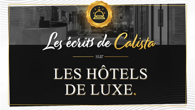 Je vais rédiger un article exclusif sur un hôtel de prestige