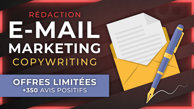 Je vais rédiger vos emails marketing avec copywriting et emailing