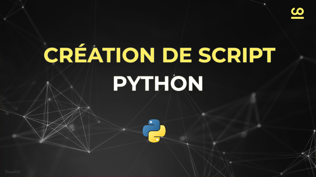 Je vais créer un script en Python