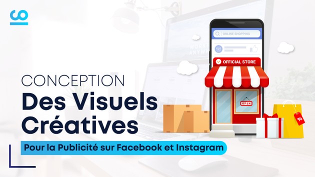 Je vais créer des visuels créatifs pour vos publicités Facebook et Instagram
