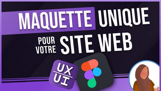 Je vais designer la maquette UI UX de votre site web