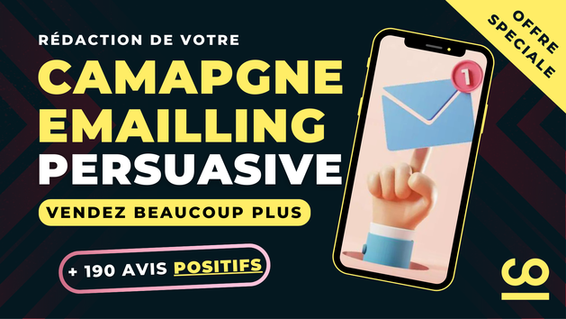 Je vais rédiger votre campagne d'émailing pour vendre plus