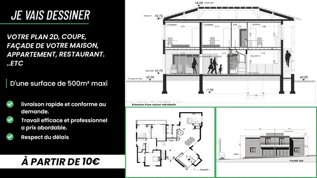 dessin de maison de base