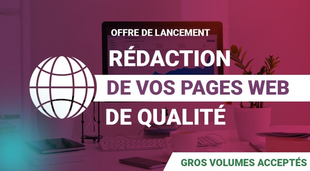 Je vais rédiger vos pages web uniques par BRIGDE_MEDIA