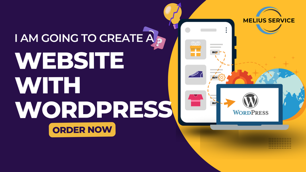 I will create a professional website with wordpress