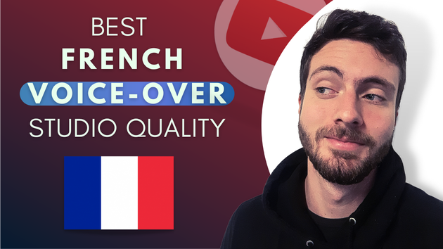I will record your french male voice over
